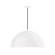 XL Choices One Light Pendant in White w/White Interior (518|PEB2294444C20)