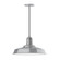 Warehouse One Light Pendant in Painted Galvanized (518|PEB18549)