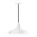 Warehouse One Light Pendant in White (518|PEB18544C22G05)