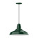 Warehouse One Light Pendant in Forest Green (518|PEB18442C12W16)