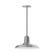 Warehouse One Light Pendant in Painted Galvanized (518|PEB18349C24W14)