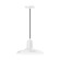 Warehouse One Light Pendant in White (518|PEB18344)