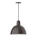 Deep Bowl One Light Pendant in Architectural Bronze (518|PEB11751C04W16)