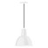 Deep Bowl One Light Pendant in White (518|PEB11644)