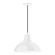 Cafe One Light Pendant in White (518|PEB10844)