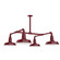 Warehouse Four Light Pendant in Barn Red (518|MSP18155T24)
