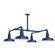Warehouse Four Light Pendant in Navy (518|MSP18150G05)