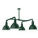 Deep Bowl Four Light Pendant in Forest Green (518|MSP11542T24)