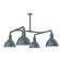 Deep Bowl Four Light Pendant in Slate Gray (518|MSP11540T48)