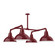 Cafe Four Light Pendant in Barn Red (518|MSP10655W12)