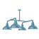 Cafe Four Light Pendant in Light Blue (518|MSP10654T36)