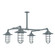 Vaportite Four Light Pendant in Slate Gray (518|MSP05240T36)