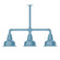 Warehouse Three Light Pendant in Light Blue (518|MSK18054T36)