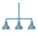 Warehouse Three Light Pendant in Light Blue (518|MSK18054T24W08)