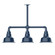 Warehouse Three Light Pendant in Navy (518|MSK18050G05)