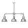 Warehouse Three Light Pendant in Painted Galvanized (518|MSK18049T36)