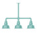 Warehouse Three Light Pendant in Sea Green (518|MSK18048T48G05)