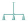 Radial Three Light Pendant in Sea Green (518|MSK15748)