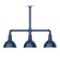 Deep Bowl Three Light Pendant in Navy (518|MSK11450T30)