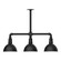 Deep Bowl Three Light Pendant in Black (518|MSK11441T30)