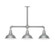Cafe Three Light Pendant in Painted Galvanized (518|MSK10549T24G05)