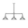 Cafe Three Light Pendant in Painted Galvanized (518|MSK10549)