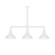 Cafe Three Light Pendant in White (518|MSK10544)