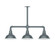 Cafe Three Light Pendant in Slate Gray (518|MSK10540)