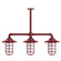Vaportite Three Light Pendant in Barn Red (518|MSK05255T36)