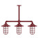 Vaportite Three Light Pendant in Barn Red (518|MSK05255T24)