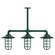 Vaportite Three Light Pendant in Forest Green (518|MSK05242)