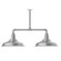 Warehouse Two Light Pendant in Painted Galvanized (518|MSD18449T36)