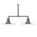 Radial Two Light Pendant in Slate Gray (518|MSD15940T24G05)