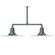 Radial Two Light Pendant in Slate Gray (518|MSD15940T24)