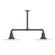 Radial Two Light Pendant in Architectural Bronze (518|MSD15851T36G05)