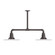 Radial Two Light Pendant in Architectural Bronze (518|MSD15851T36)