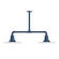 Radial Two Light Pendant in Navy (518|MSD15850G05)