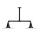 Radial Two Light Pendant in Black (518|MSD15841T30)