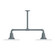 Radial Two Light Pendant in Slate Gray (518|MSD15840T48)