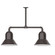 Prima Two Light Pendant in Architectural Bronze (518|MSD12351T24)