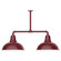 Cafe Two Light Pendant in Barn Red (518|MSD10855T30W16)