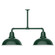 Cafe Two Light Pendant in Forest Green (518|MSD10842T30)