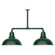 Cafe Two Light Pendant in Forest Green (518|MSD10842T24)