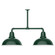 Cafe Two Light Pendant in Forest Green (518|MSD10842T24)