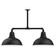 Cafe Two Light Pendant in Black (518|MSD10841T48)
