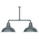 Cafe Two Light Pendant in Slate Gray (518|MSD10840)