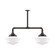 Schoolhouse Two Light Pendant in Architectural Bronze (518|MSD02151T30)