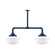 Schoolhouse Two Light Pendant in Navy (518|MSD02150T48)