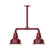 Warehouse Two Light Pendant in Barn Red (518|MSB18055W08)