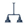 Warehouse Two Light Pendant in Navy (518|MSB18050T30G05)